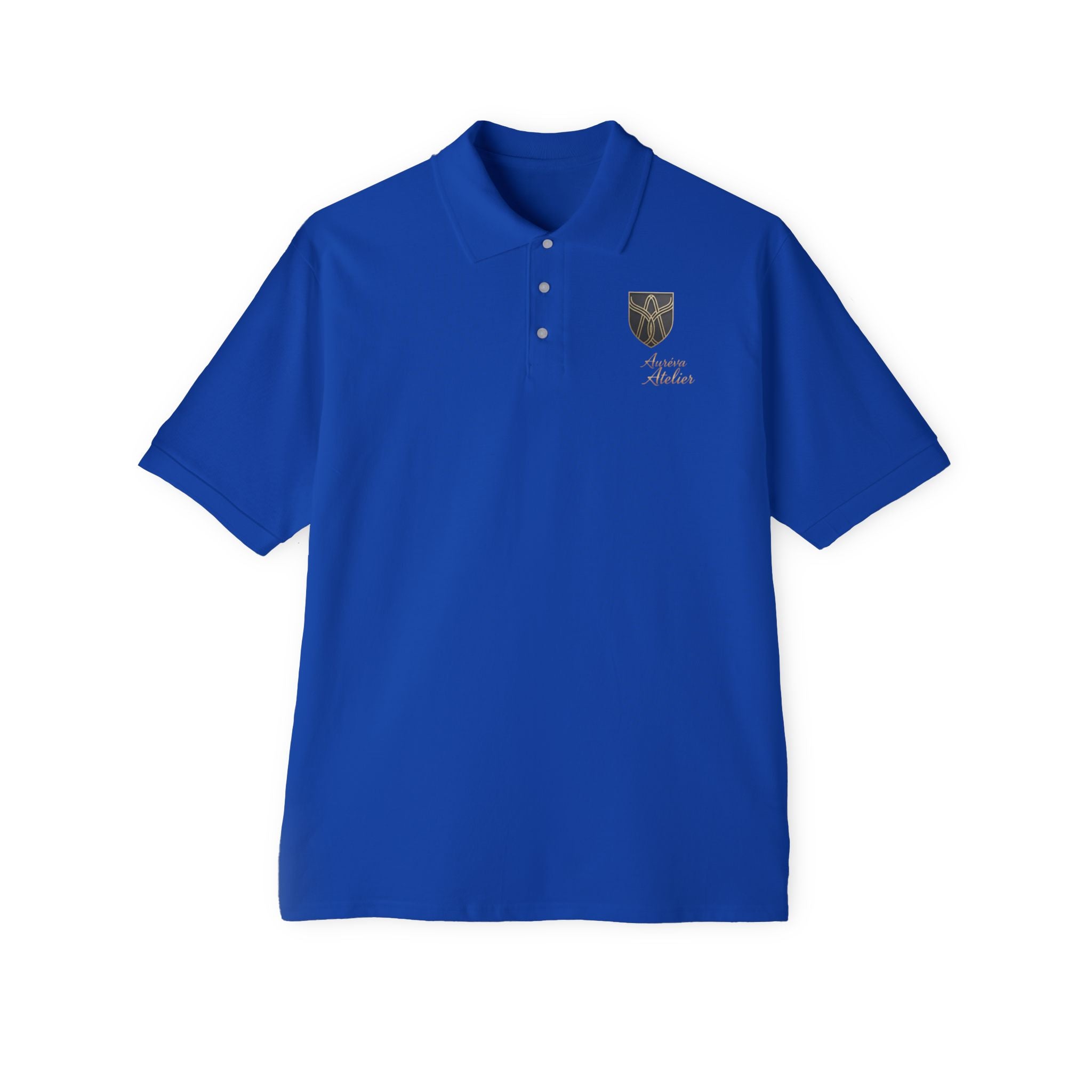 Men's Aureva Atelier Emblem Polo Shirt