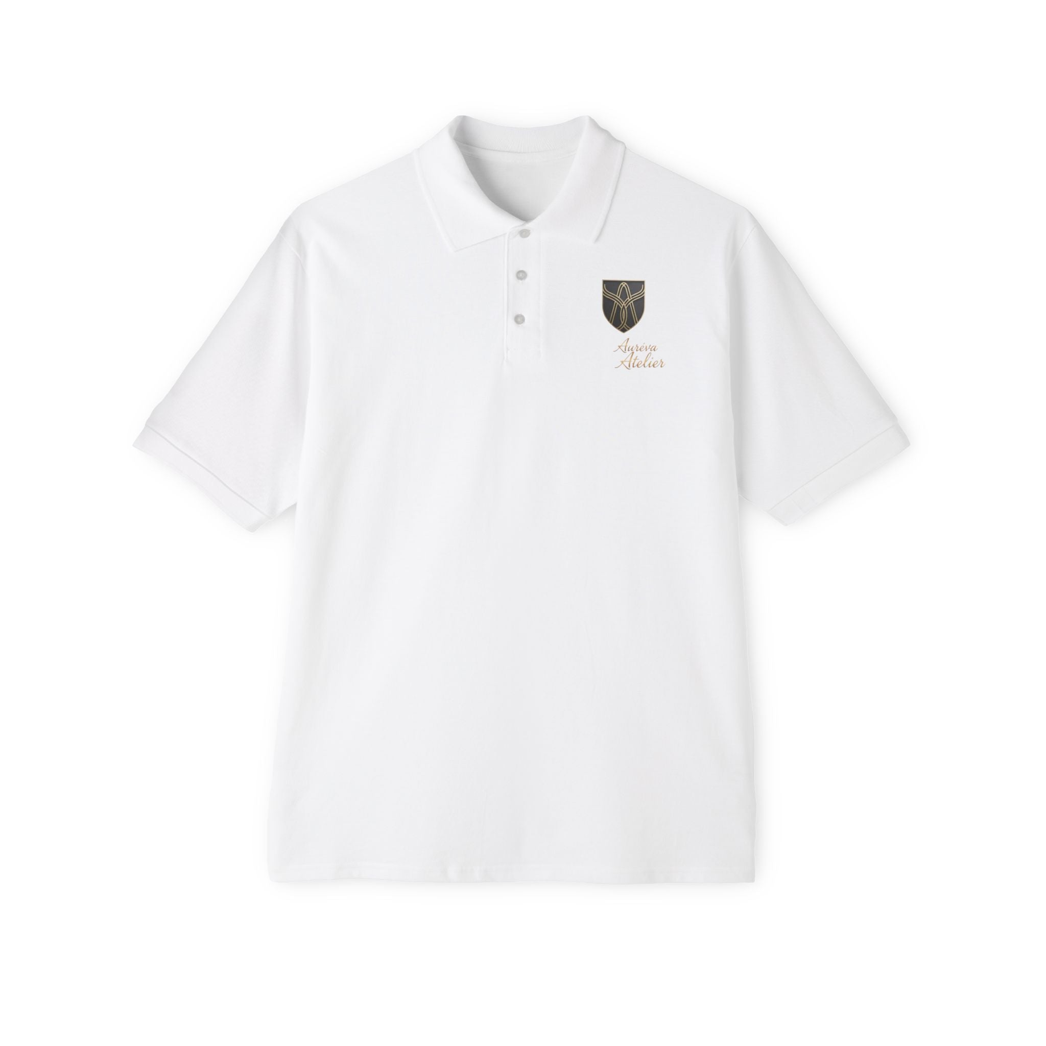 Men's Aureva Atelier Emblem Polo Shirt