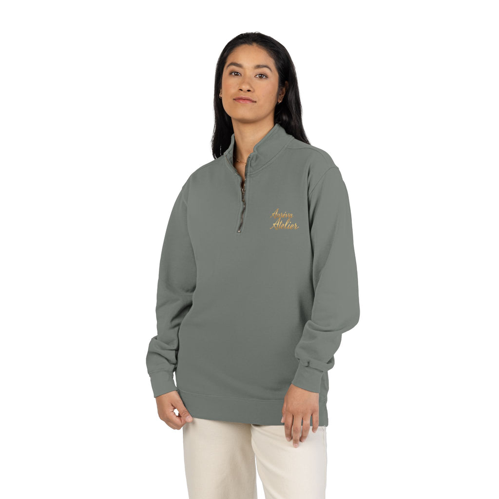 Aureva Atelier Quarter-Zip Sweatshirt