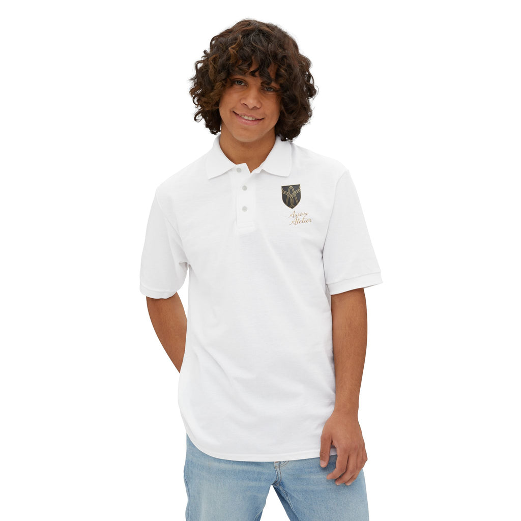 Men's Aureva Atelier Emblem Polo Shirt